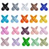 Upgrade Snap Mini Hair Clips - 100PCS Kids Metal Non Slip Hair Bow Clips for Girls Toddlers Hair Accessories(1.2 Inch 20 Colors)
