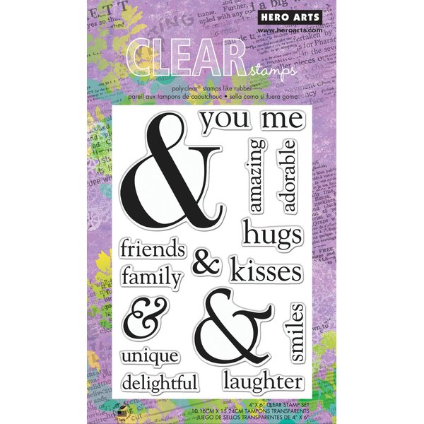 Hero Arts You and Me Polyclear Stamp Set