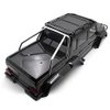 KYX Racing Metal Roof Rack with Carbon Fibre Panel 184x168mm Upgrades Parts Accessories for RC Crawler Car Traxxas TRX6 G63 TRX4 G500 Car Body