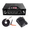 Narkysus Tattoo Power Supply Kit Dual Digital Tattoo Machine Power Supply with Tattoo Foot Pedal and Tattoo Clip Cord for Tattoo Supply