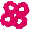 Pink Scrunchies, Hot Pink Hair Accessories, Hot Pink Scrunchie, Pink Hair Scrunchies, Hair Scrunchies for Women's Hair, Pink Hair Tie, Pink Accessories, Scrunchy Hair Elastics, Scrunchies for Women