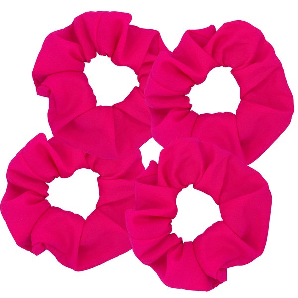 Pink Scrunchies, Hot Pink Hair Accessories, Hot Pink Scrunchie, Pink Hair Scrunchies, Hair Scrunchies for Women's Hair, Pink Hair Tie, Pink Accessories, Scrunchy Hair Elastics, Scrunchies for Women