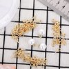 300PCS Screw Eye Pins for Jewelry Making Small Eye Hooks Gold Eye Screw Hooks Eyelets Screw Threaded Mini Eye Pins Hooks Gold Tone Clasps Hooks Eye Screws for Crafts Jewelry Making (Gold)