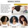 Anrosa 8A Grade Afro Kinkys Curly Clip ins Natural 3C 4A Hair for African American Black Women Real Remy Hair Kinkys Curly Clip in Hair Extensions Human Hair 1B Natural Black Thick 120 Gram 12 Inch