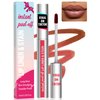 iMethod Lip Stain - Lip Liner Stain, Natural Long Lasting Lip Stain Peel Off, Waterproof Stay On All Day, Transfer-Proof, Highly Pigmented, Instant Peel Off Lip Stain Color, Cocoa