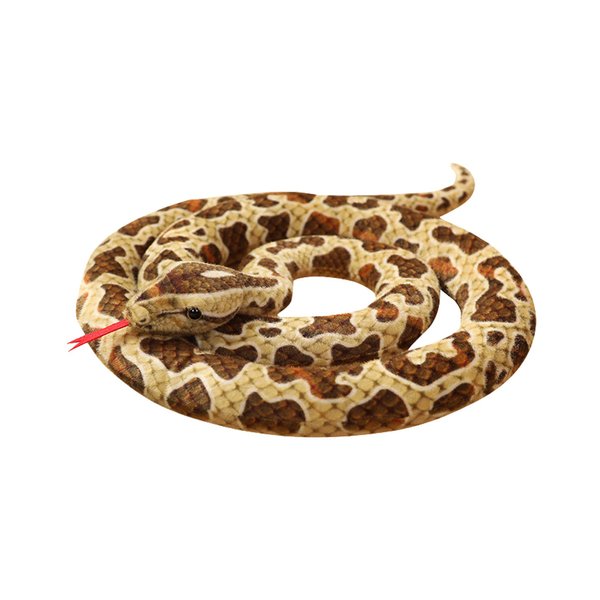 BXT Snake Plush 7 ft Long, Realistic Snake Stuffed Animal, Giant Snake Plush Toy, Prank Props Scare Toy, Kids Jungle Party Favor, Reticulated Python