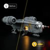 YEABRICKS LED Light for Lego-75331 Star Wars The Razor Crest Building Blocks Model (Lego Set NOT Included)