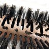 Phillips Brush Luxe Tourmaline Monster Vent 4 Professional Hair Brush (3” Diameter Barrel) - Vented Hairbrush Nylon Reinforced Boar Bristles, Sleek Copper & Black