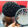 Twist It Up Comb - As Seen on Shark Tank - Alternative to Hair Sponges for Black Men's Curly Hair, Tennis Racket-Style Hair Twisting Tool (Green)