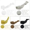 MEEDEE 100 Pack Netural Color Elastic Hair Ties For Women No Crease Soft Elastic Ribbon Hair Ties Knotted Hair Ties No Damage Pony Tails Hair Ties Ouchless Hair Ties Yoga Hair Ties Elastic Bracelets