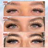 Yawamica Lash Clusters Wispy Eyelash Extension 10-18mm Individual Lashes D Curl Eyelash Clusters 40D+50D+60D Volume Cluster Eyelash Extensions Pestañas Pelo a Pelo DIY Lash Extension at Home