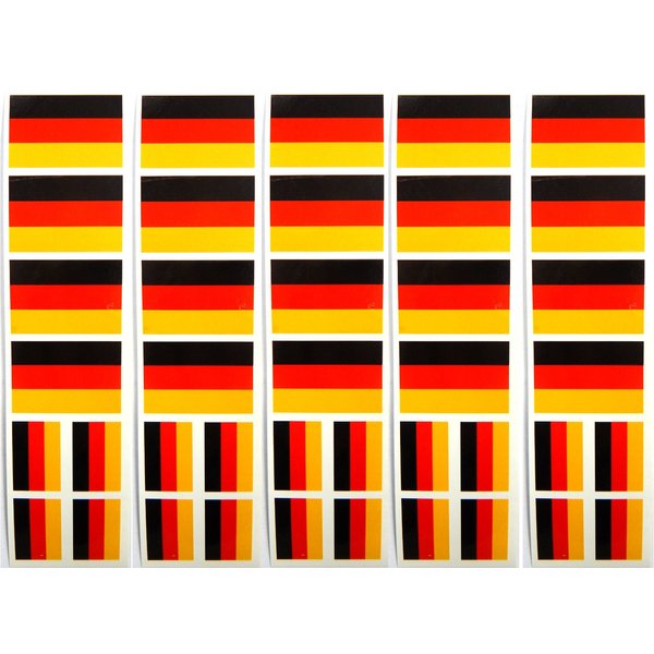40 Germany Flag Tattoos, German Olympic Party Favors