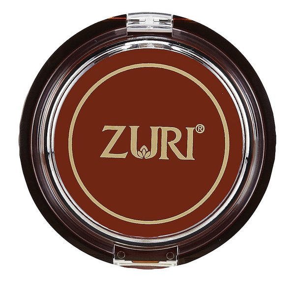 Zuri Naturally Sheer Satin Finish Pressed Powder - Suede