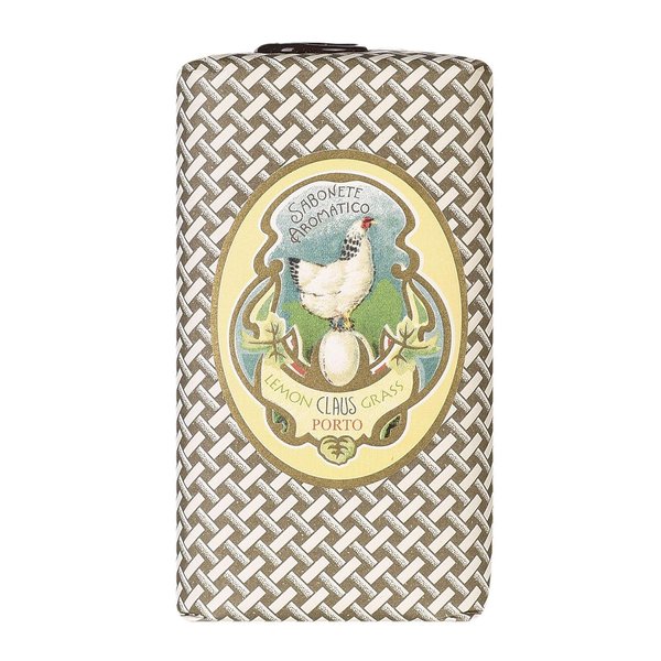 Claus Porto Chicken Wax Sealed Soap Bar, Lemongrass, 5.3 oz