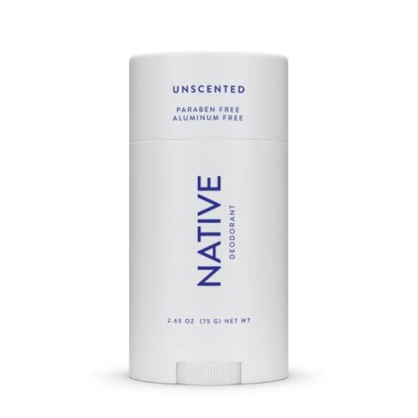 Native Deodorant Contains Naturally Derived Ingredients, 72 Hour Odor Control | Deodorant for Women and Men, Aluminum Free with Baking Soda, Coconut Oil and Shea Butter | Unscented