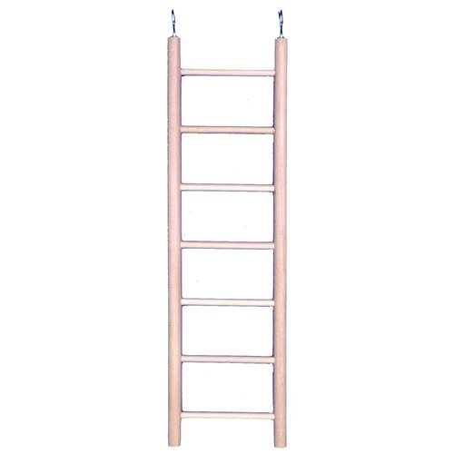 Penn-Plax 7-Step Wooden Bird Ladder | Provide Exercise and entertainmet for Your Bird | Looks Great | Durable and Safe