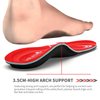 Walkomfy Pain Relief Orthotics, Plantar Fasciitis Arch Support Insoles Shoe Inserts for Maximum Support/All-Day Shock Absorption/Designed for Men and Women 23cm