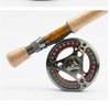 ANGLER DREAM EX-ALC Fly Reel 9/10WT CNC Machined Aluminum Fly Fishing Reel Silver/Gunsmoke Fly Reels