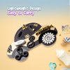 Evolving Minds Puzzle Board Sensory Toys for 36 Months and Up – Wooden Toy Car Activity Center for Baby Toddler Travel Toys – Toddler Learning Toys Encourage Motor Skills, Cognitive Development