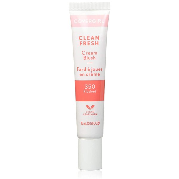 COVERGIRL clean fresh cream blush, flushed,1 count, 0.507 Fl Ounce
