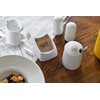Tablecraft Pulito Collection Sugar Packet Holder, Melamine, White, Textured Finish