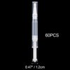 10 Pieces 3ml Transparent Twist Pens, Cuticle Oil Pen Empty Nail Oil Pen with Brush Tip Cosmetic Lip Gloss Container Applicators Eyelash Growth Liquid Tube with 1 Pack 3ml Transfer Pipettes