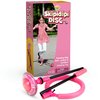 IPIDIPI TOYS Skip It Ankle Toy - Pink Flashing Retro Skipit Toy Hopper Ball, Ankle Jump Rope Skip Ball - Improve Coordination, Get Exercise The Fun Way - Best Retro Birthday Gift for Kids Ages 5-12