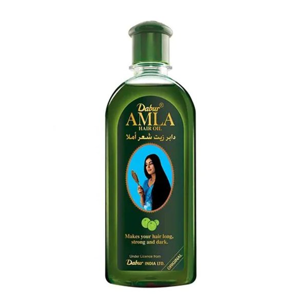 Dabur Amla Hair Oil 500ml - 100% Natural, Enhances Hair Growth, Nourishes Scalp and Hair
