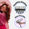 Wet Brush Speed Dry Hair Brush, Seafoam (Feel Good Ombre) - Vented Design & Soft HeatFlex Bristles Are Blow Dry Safe - Ergonomic Handle Manages Tangle & Uncontrollable Hair - Pain-Free