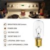 Belleone Light Bulb Fits for LG Microwave Oven - Compatible with LG Frigidaire Kenmore Whirlpool GE Over The Range Microwave, Dimmable 125V 30W E17 Base, Kitchen Night Light, Repalces 6912W1Z004B