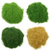 CFA6 4 x 35g Mixed 5mm Static Grass Terrain Powder Green Fake Grass Fairy Garden Miniatures Landscape Artificial Sand Table Model Railway Layout