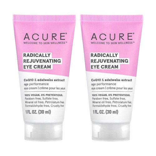 ACURE Radically Rejuvenating Eye Cream, 1 Fl. OZ. - Pack of 2.