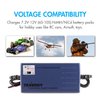 Tenergy RC Battery Charger for NiMH/NiCd 7.2V-12V 6S-10S Battery Packs, Smart Charger for RC Cars, RC Airplanes, Airsoft Batteries, Compatible with Standard Tamiya/Mini Tamiya/Alligator Clip Connector