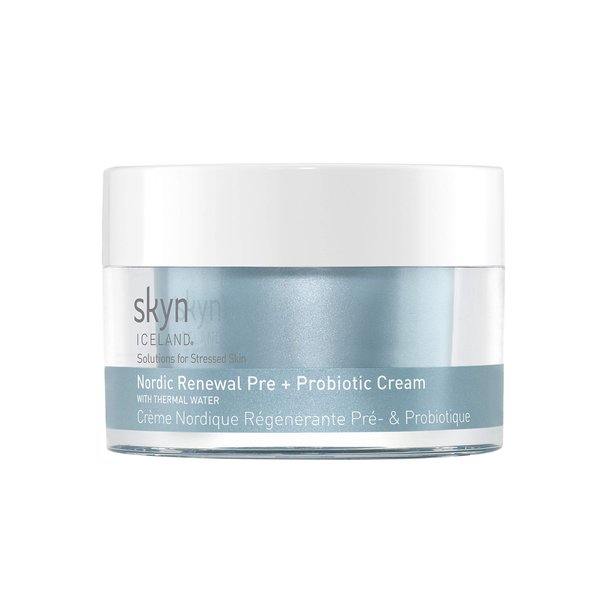 skyn ICELAND Nordic Renewal Pre + Probiotic Face Cream Starter Set: Deeply Nourishing for Dry, Dull, Lackluster Complexions, 50ml