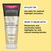 John Frieda Sheer Blonde Highlight Activating Brightening Shampoo, for Blonde Hair, to Revive Dull Highlights with Avocado Oil and Vitamin C, for Lighter Blondes, 2-8.45 Fl Oz