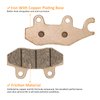Front Brake Pads Sintered for Kawasaki Brute Force 650 750 4x4i Teryx 750 Bayou 300 400,OEM# 43082-0022 43082-0023 43082-0069 43082-0082