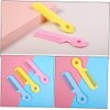 4Pcs Newborn Hair Comb Baby Comb Round Teeth Combs Wide Tooth Hair detangler for Toddler Pocket Hair Comb Baby and Child Care Products Health and Household
