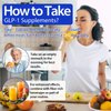 GLP-1 Supplement for Women & Men, Natural GLP-1 Support, 43 in 1 with Akkermansia Probiotic, Berberine, Inulin,Turmeric, HMB, GLP1 for GLP 1 Levels, Metabolism, Digestive & Gut Health - 60 Count
