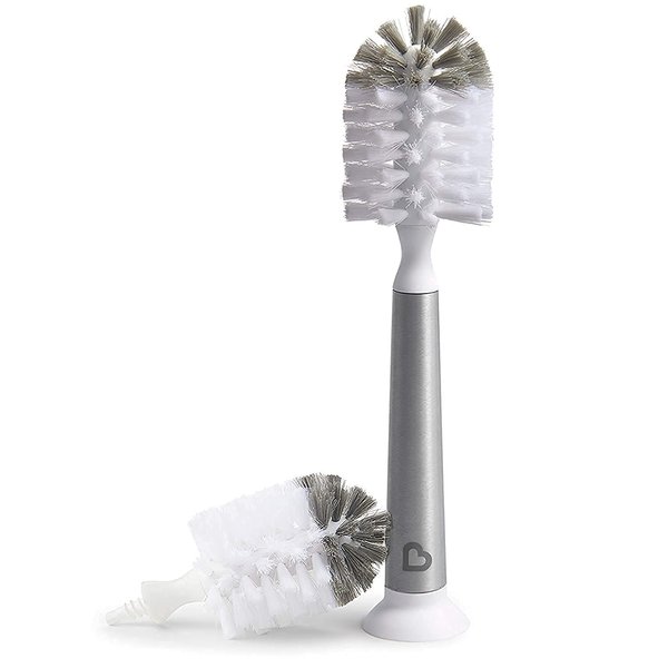 Munchkin® Shine™ Stainless Steel Bottle Brush and Refill Brush Head