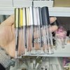 COSIDEA 12PCS Empty plastic Matte Silver 10ml Eyeliner tubes packing Vials Bottle Containe Eyeliner Brush Applicator for DIY Eyelash Growth Oil