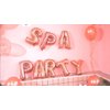 LaVenty 13 PCS Spa Party Balloons Spa Party Decoration Nail Polish Banner Spa Party Banner Spa Theme Birthday Party Salon Party Decoration Makeup Party Decoration