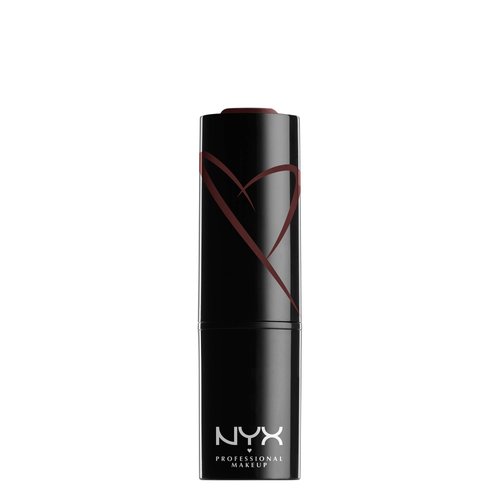 NYX PROFESSIONAL MAKEUP Shout Loud Satin Lipstick, Infused With Shea Butter - So Dramatic (Plum Brown)