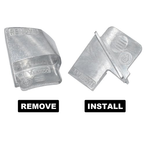 Yuesstloo Stretch Belt Mate Kit, 2PCS Metal Stretch Belt Remover Installer Tool Set for Car Truck Trolley and Other Vehicle