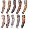 Tattoo Arm Sleeves, 10 Pack Cool Body Arts Fake Temporary Tattoo For Men And Women, Tattoo Sleeves Uv Sun Block Protection For Ourdoot Activities And Parties, Random Picture Multi-color