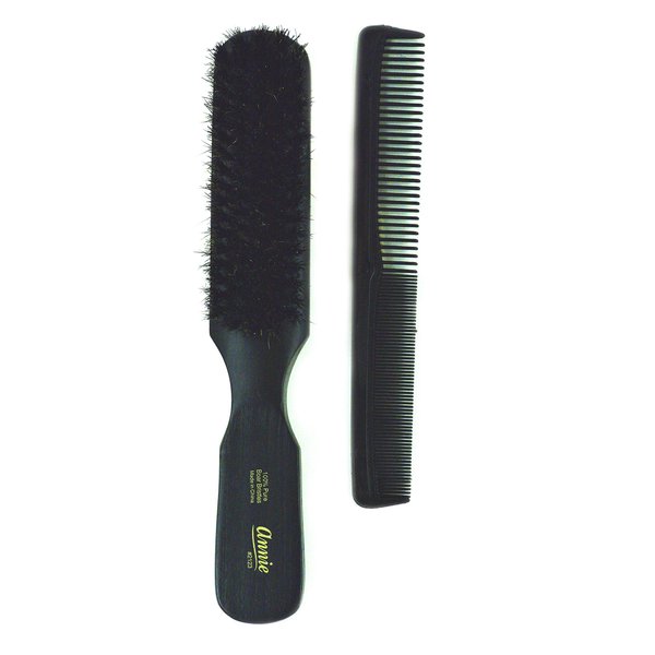 Soft Mini Wave Brush #2123-100% Pure Boar Bristles hair styling comb, hair styling, styling comb, natural bristles, reinforced bristles, boar bristle