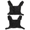 Lazmin Radio Chest Bag, Universal Hands Free Radio Chest Harness Carry Case Pocket Pack Holster for Two Way Radio