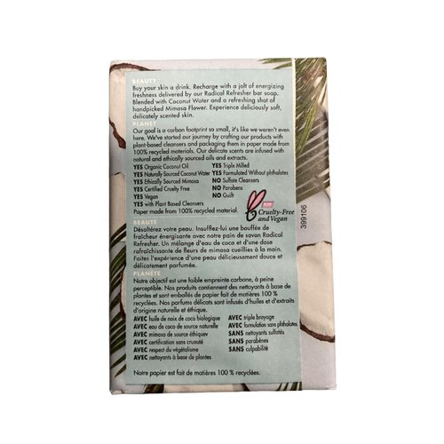 Love Beauty And Planet Coconut Water & Mimosa Flower Bar Soap, 7 Oz