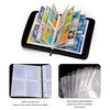 Card Binder for Pokémon - 4-Pocket Sleeves for Pokemans Cards Binder and PCTG Binder, Holds 400+ Cards-Includes 100 Extra Card Sleeves(Gray)