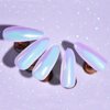 2Boxes Mirror Neon Aurora Nail Art Glitter Powders Mermaid Chrome Pigment Dust 0.3g Manicure DIY Nail Art Decoration Sponge Stick Dip Powder Nail Art Chrome Pigment (Aurora Powder)