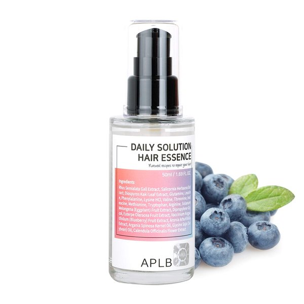 APLB Daily Solution Hair Essence Serum 1.69fl.oz/Olive Oil & Pearl Extract, Boost back to Natural and Healthy Hair Condition